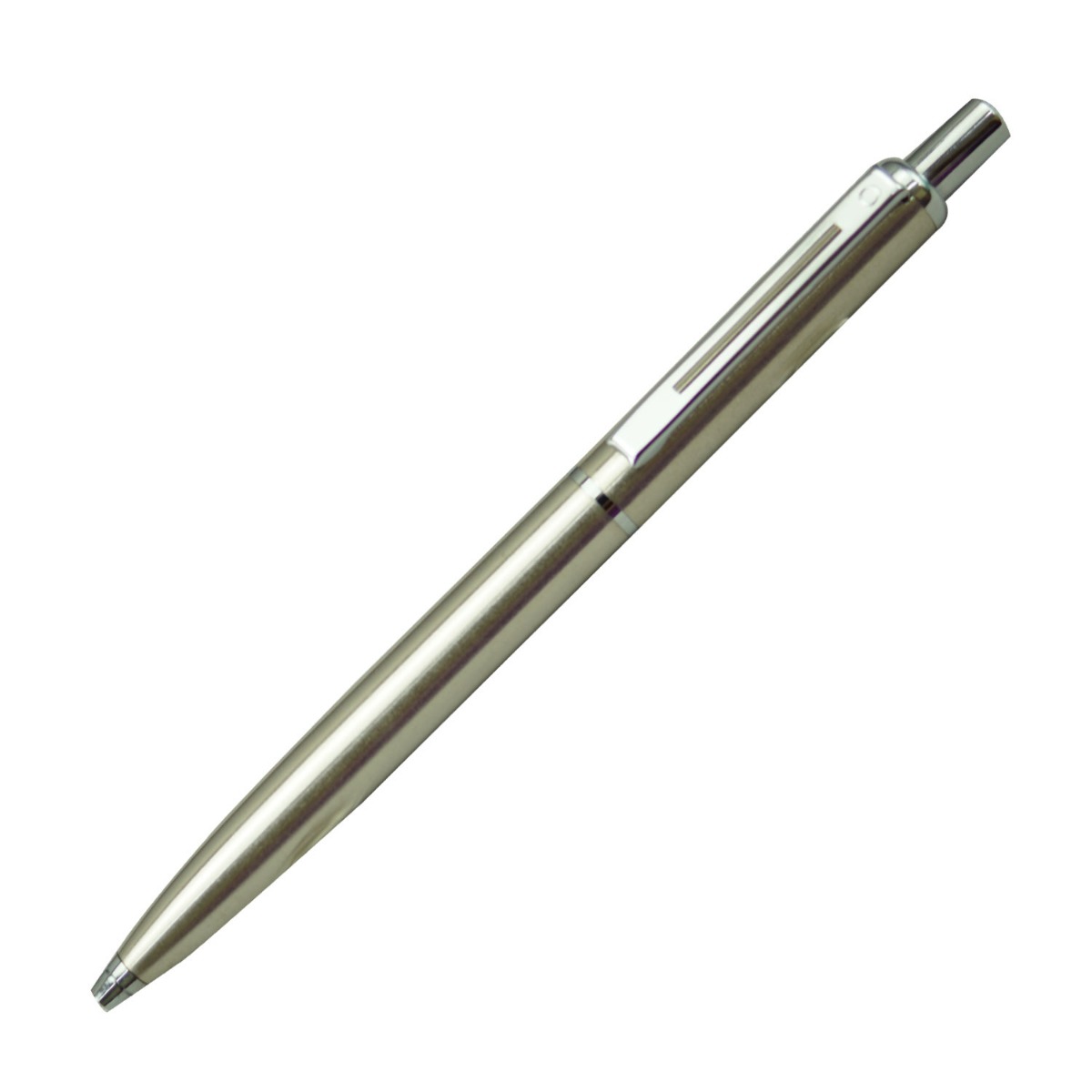 Penhouse Model No: 17095  Full Silver  Color Body With Fine  Tip Click Type Ball Pen