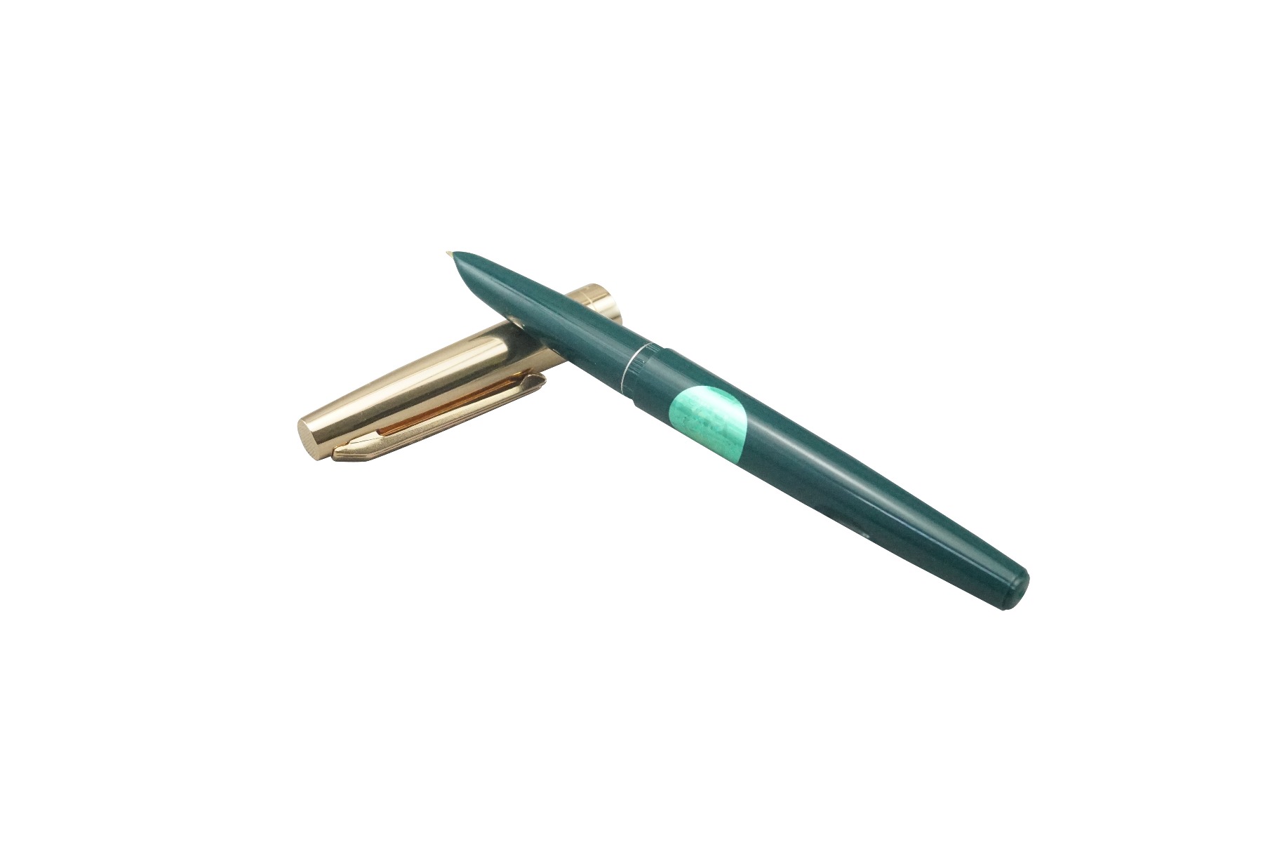 Hero 332 Model:17320 Gold Cap With Green Body Fine Nib Fountain Pen