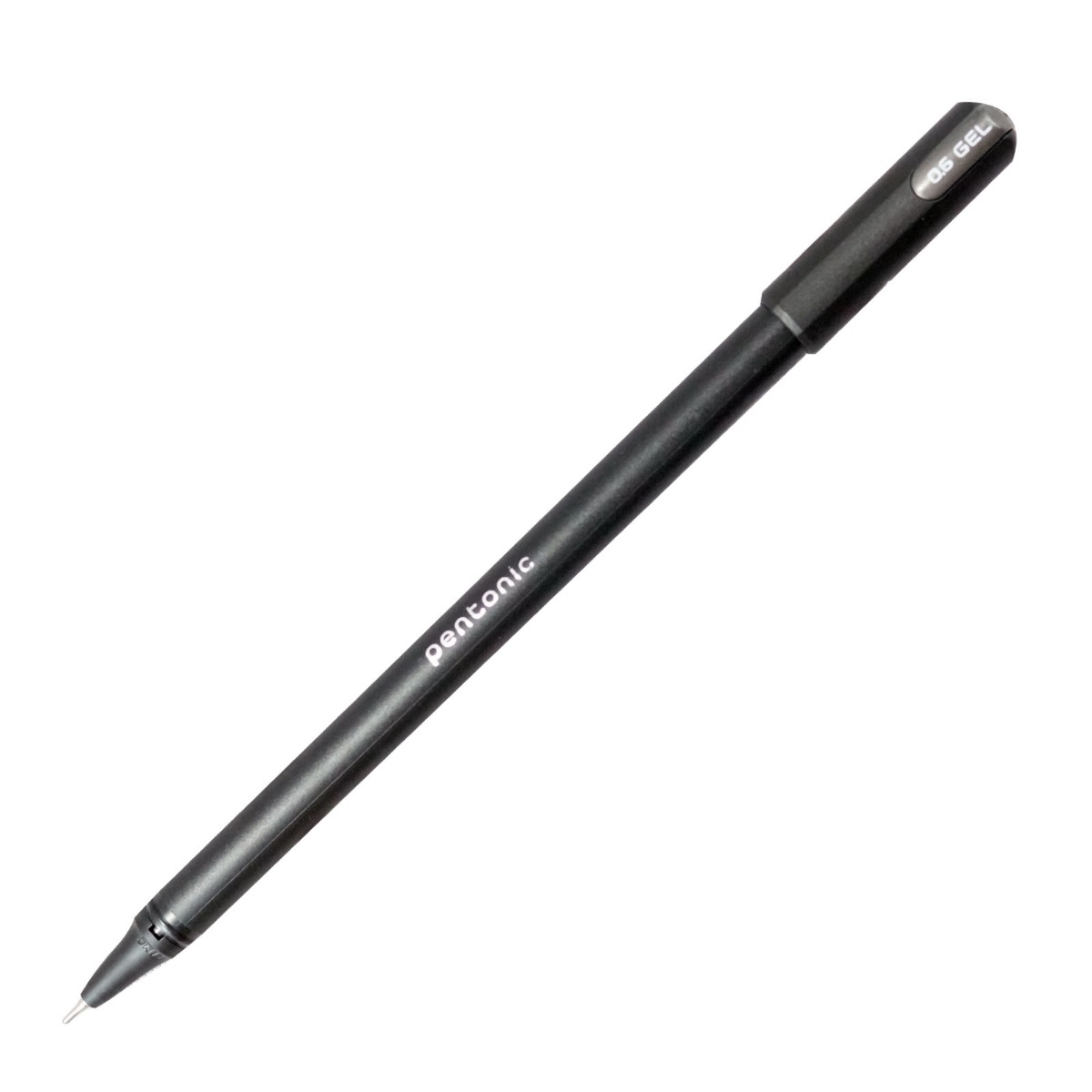 Linc  Model : 17411 Pentonic  Black Color Body with Black Color  Writing 0.6  Gel Pen 