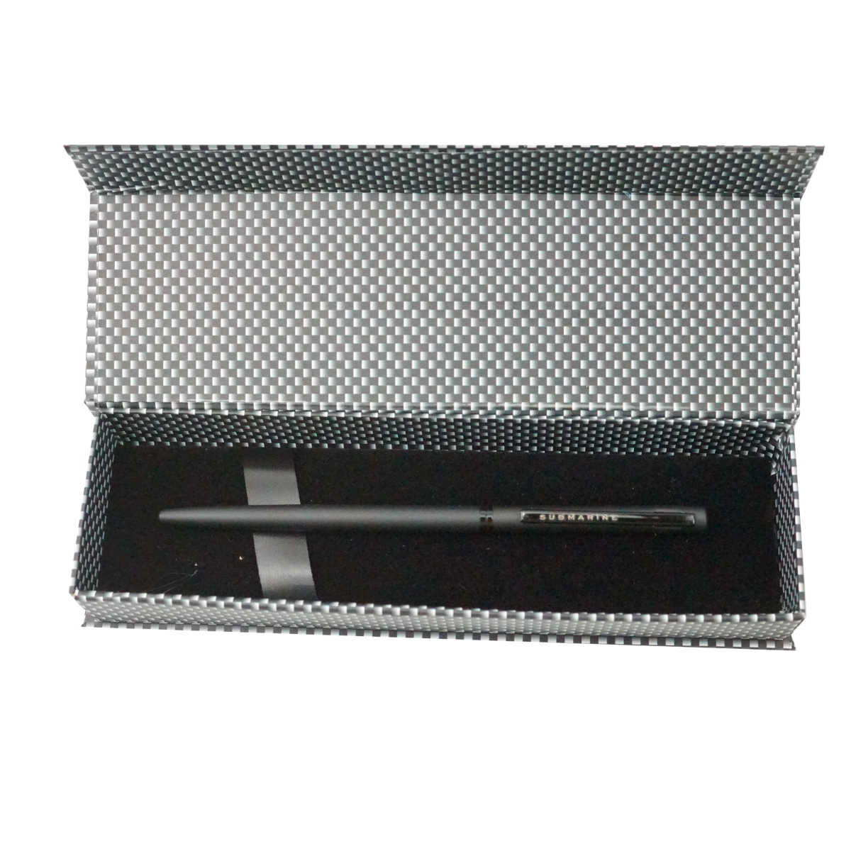 Submarine 920 Model:17616 Slim Mat Finish Black Color Body   Fine Tip  Cap Type Ball Pen