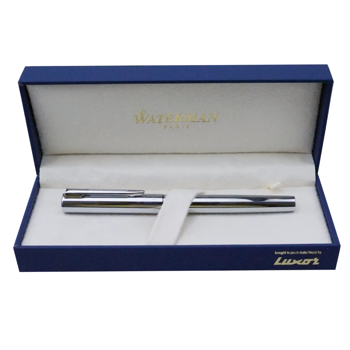 Waterman Phileas Chrome CT Model:17621 Full Silver Body Fine Tip