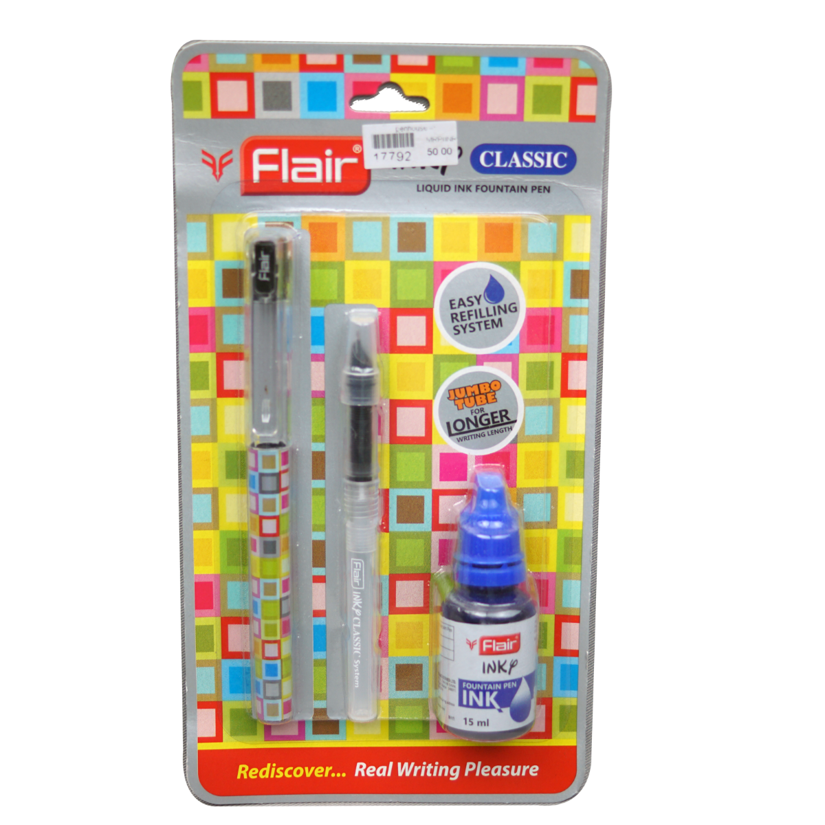 Flair Inky Classic Model17792 Black Color Body With Easy Refilling 15