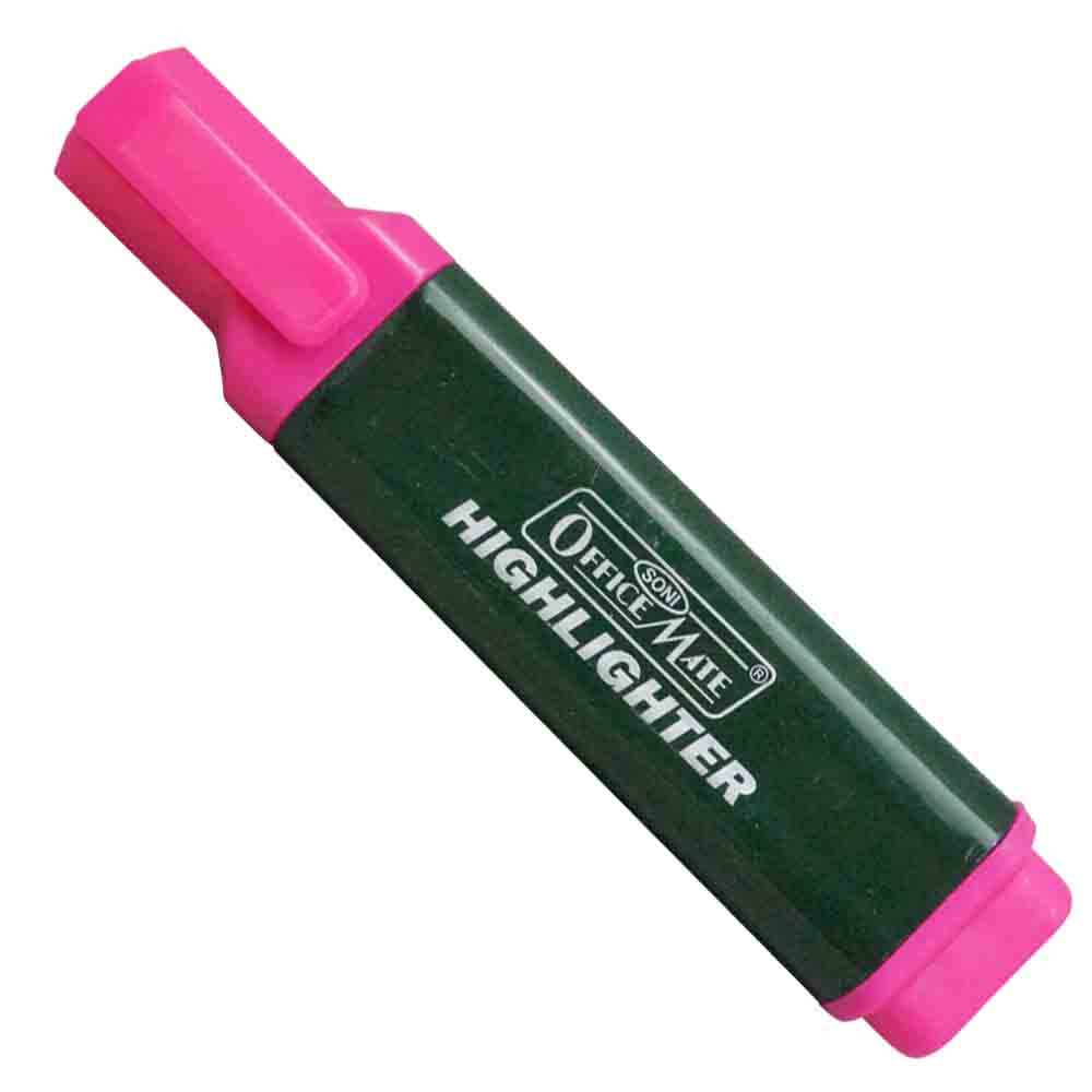 Office Mate Highlighter - Pink Color Model No 17894