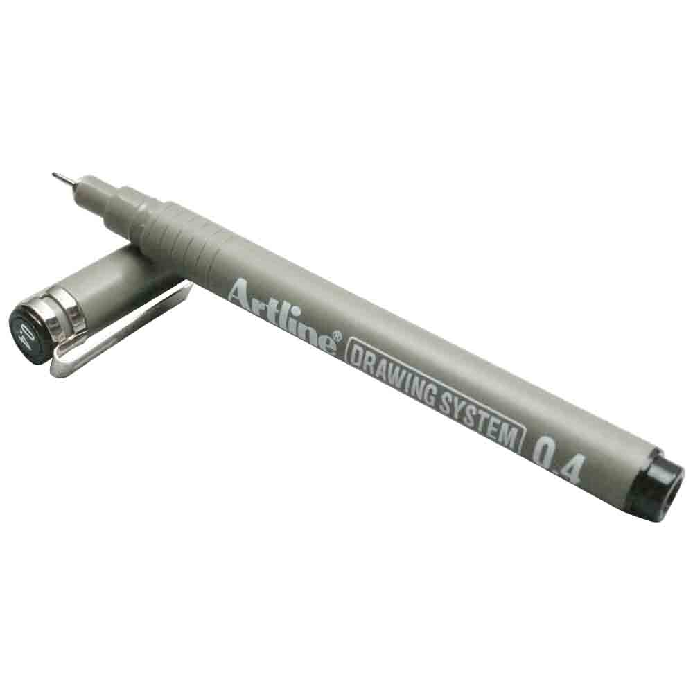 Artline Drawing System Technical Pens - 0.4mm Tip Model : 18054
