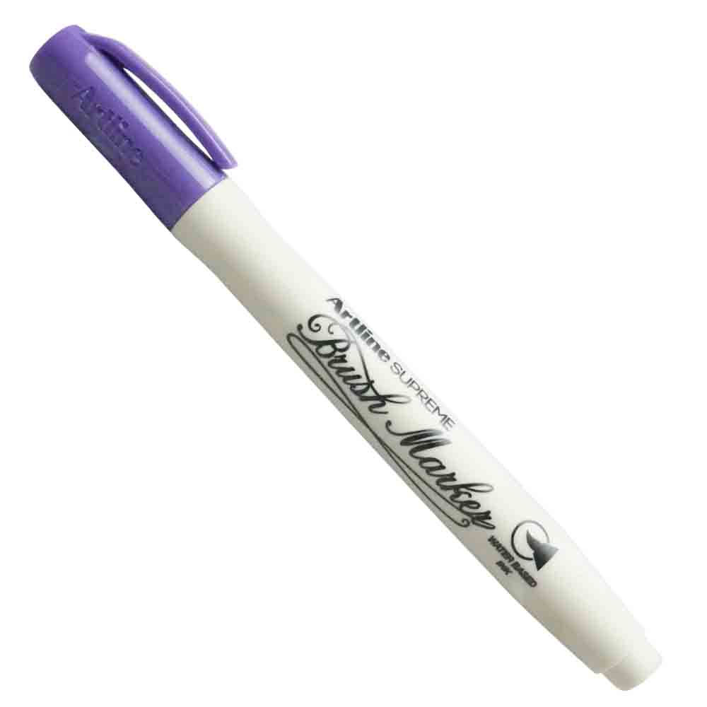 Artline Supreme Brush Marker - Violet color Model No: 18059