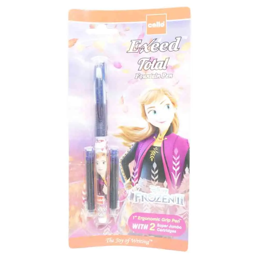 Cello Exceed Total Frozen II Fountain Pen Model: 18146