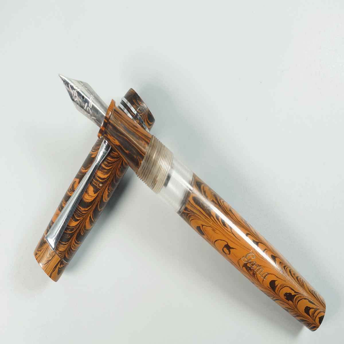 Gama Sneeky - Brown Ebonite Fountain Pen Model: 18177