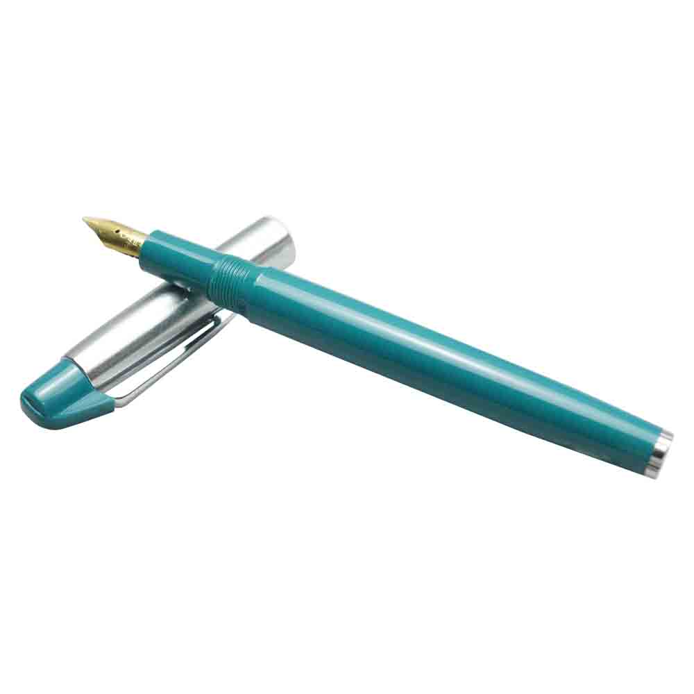 Gama No 10 - Torquise Blue  Body Steel Cap Fountain Pen Model: 18231