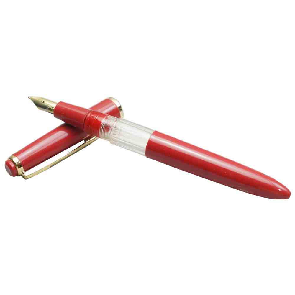 Gama No 12 -  Red Cap &  Body Fountain Pen Model: 18239