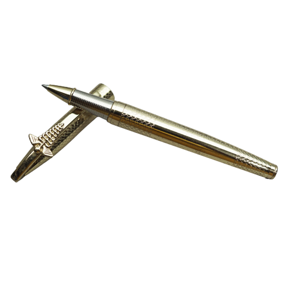 Penhouse.in Doctor Clip Gold body andCap Roller Ball Pen Model: 18299