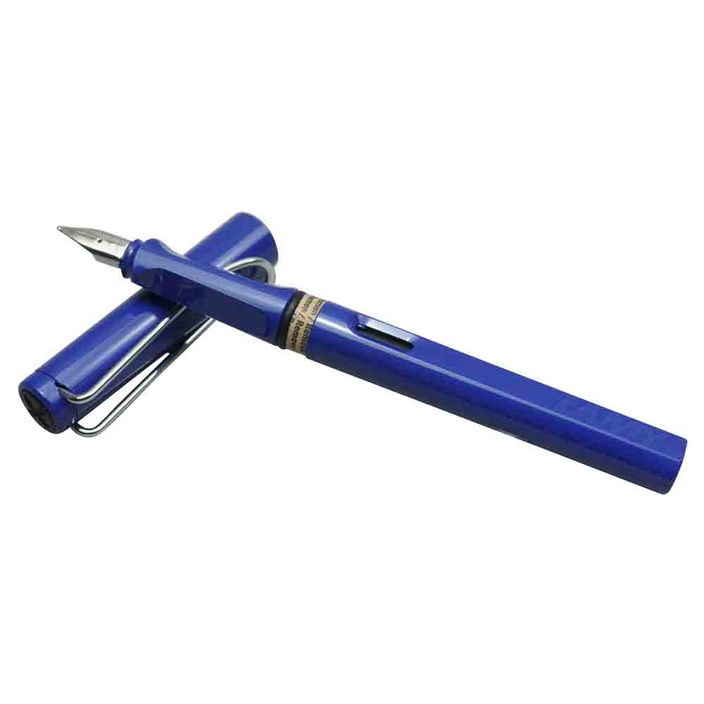 Lamy Safari Blue Color body and Cap Fountain Pen Model 18495