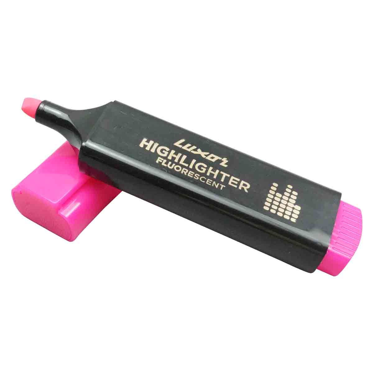 Luxor Highlighter - Pink Color Model 18579