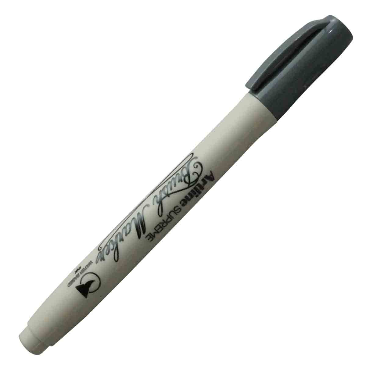 Artline Brush Marker - Grey Color Model 18640
