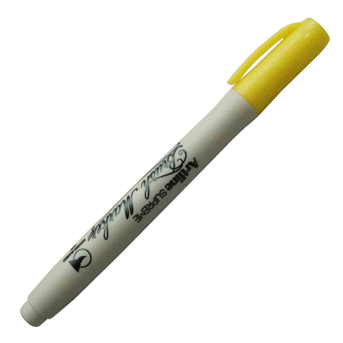 Artline Brush Marker - Yellow  Color Model 18644