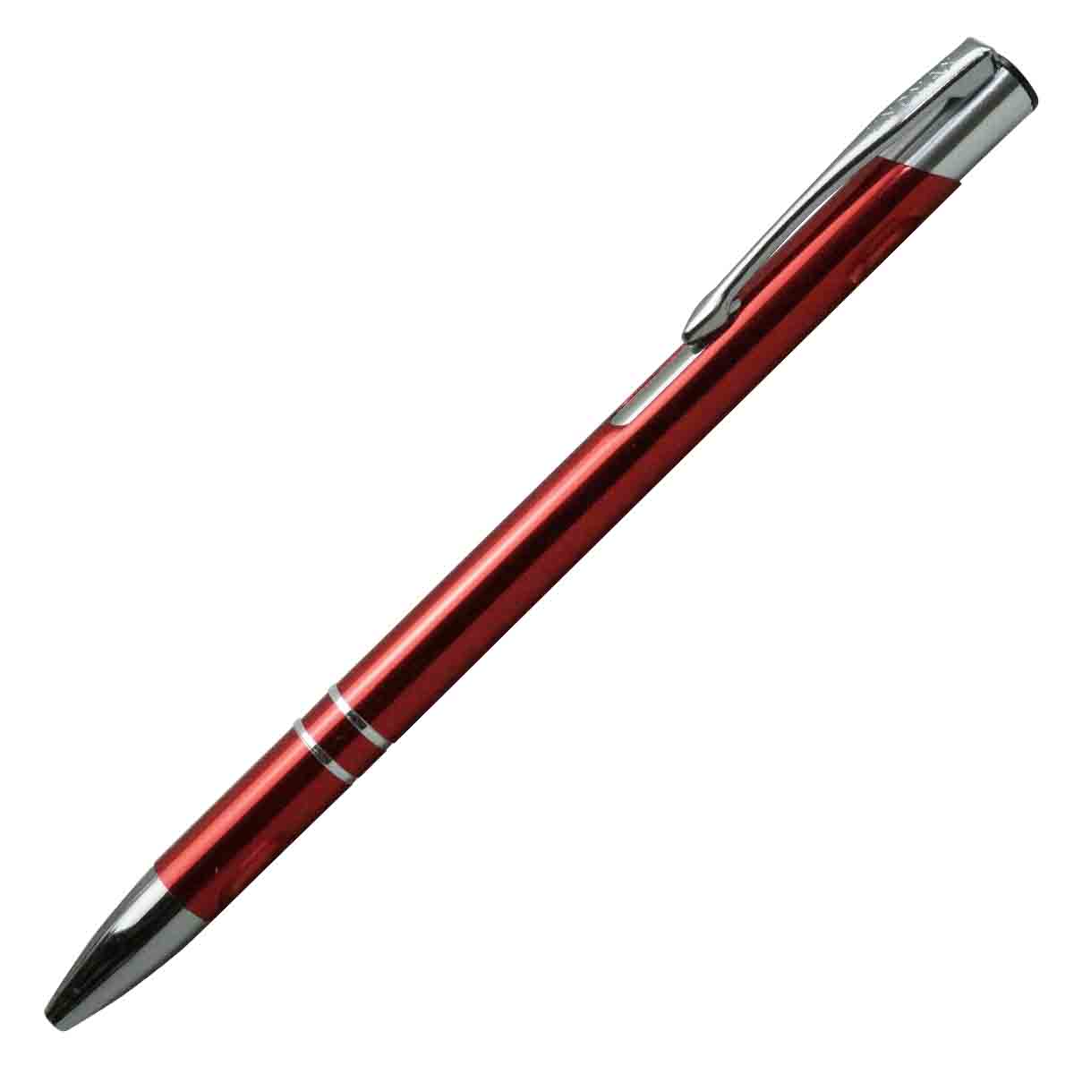 Unomax Kent Retractable Ball Pen Red Color Model 18662