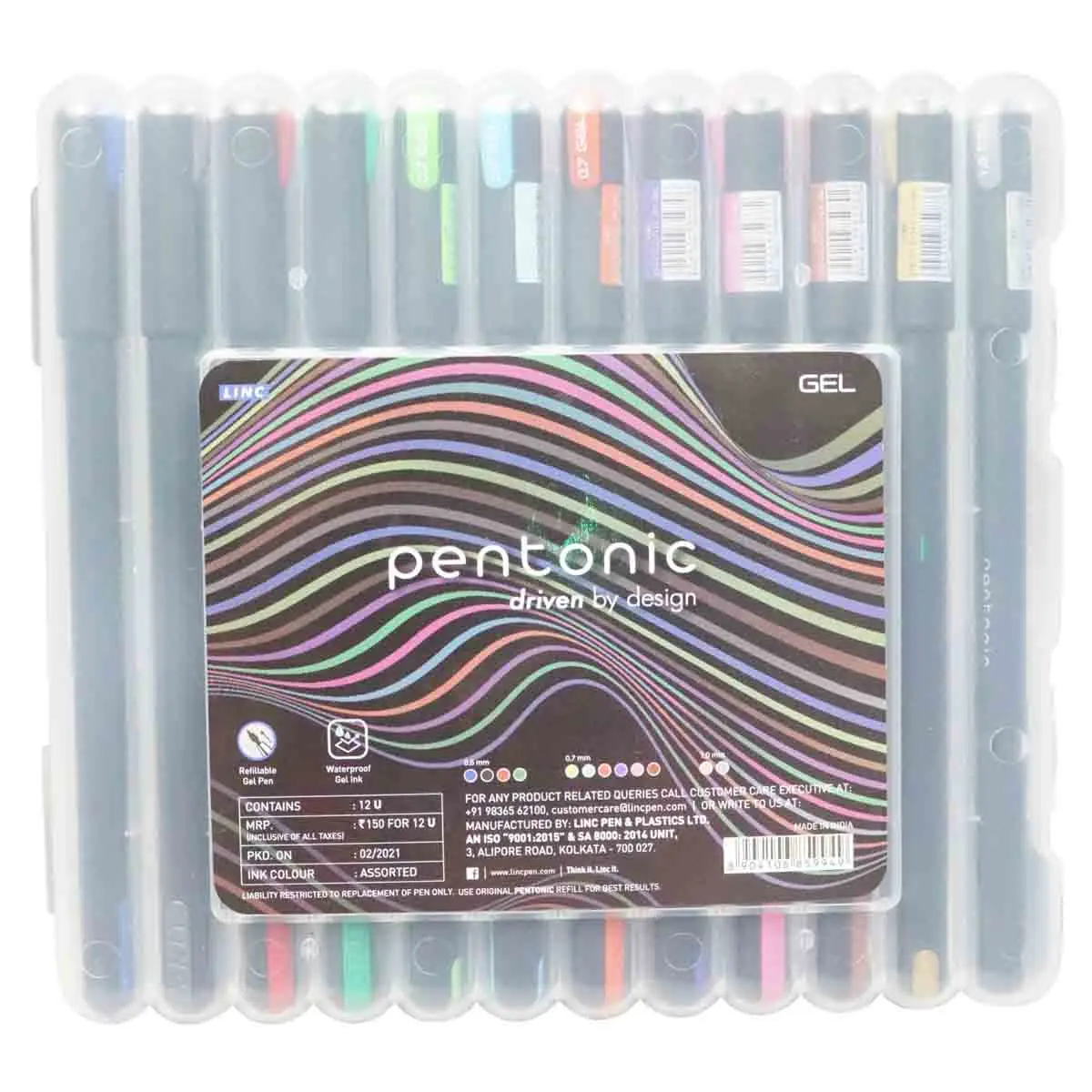Linc Pentonic Assorted Gel Pen Set Model 18947