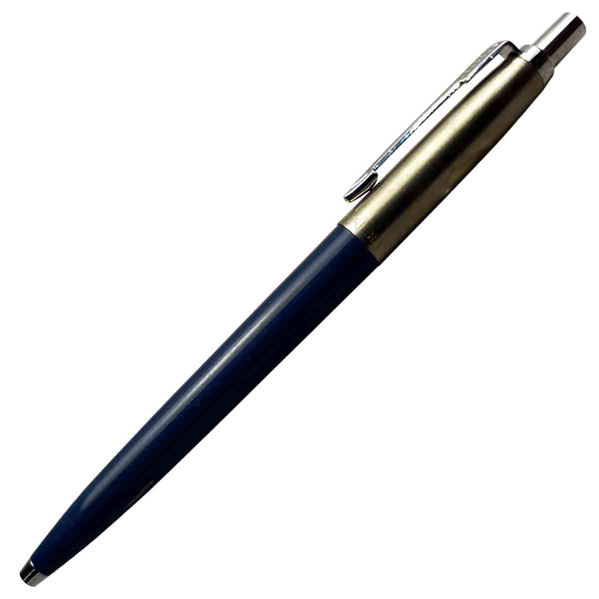 Wilson Opaque Dark Blue Color Body With Medium Tip Retractable Ball Pen SKU 18997
