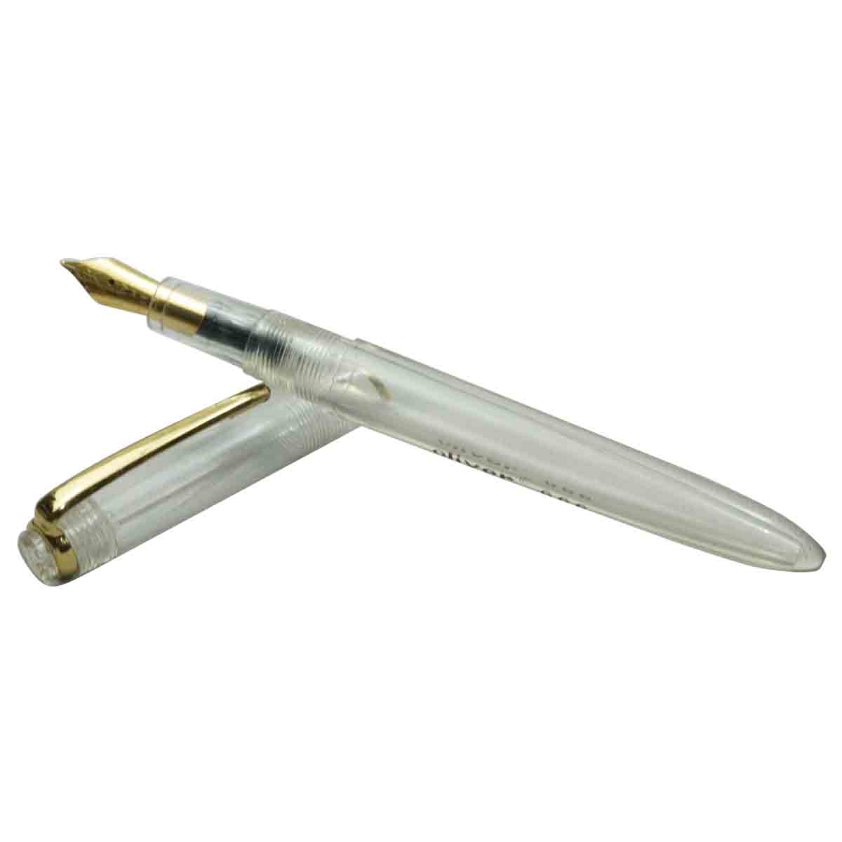 Oliver 666FT Transparent body and Cap Eye Dropper Model Medium Nib