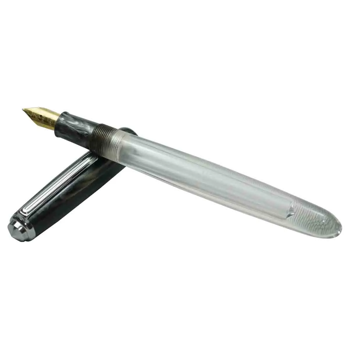 Airmail Wality 69T Grey Cap Transparent Body Eye Dropper Model