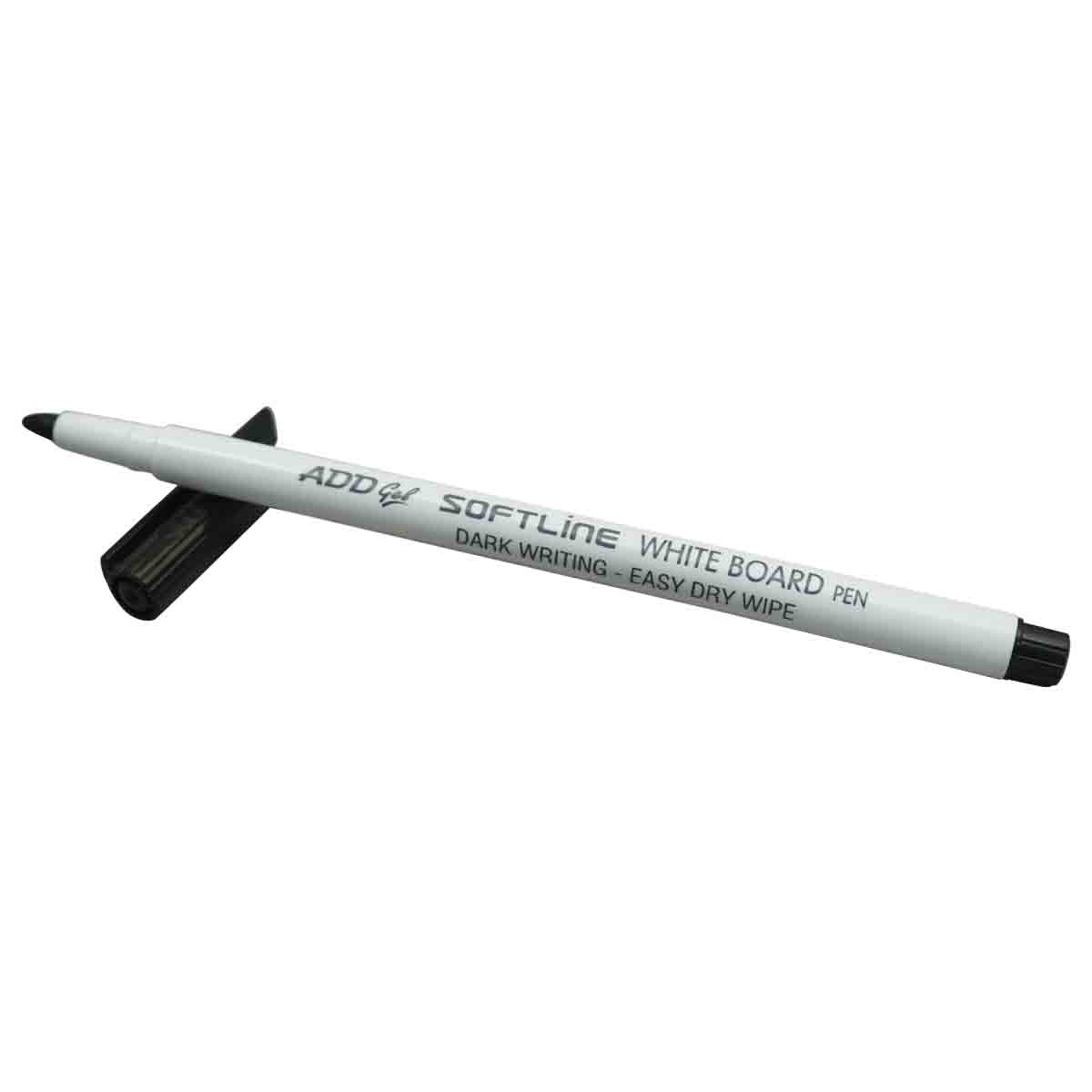 Addgel Softline Black Color White Board Marker Pen SKU 19190