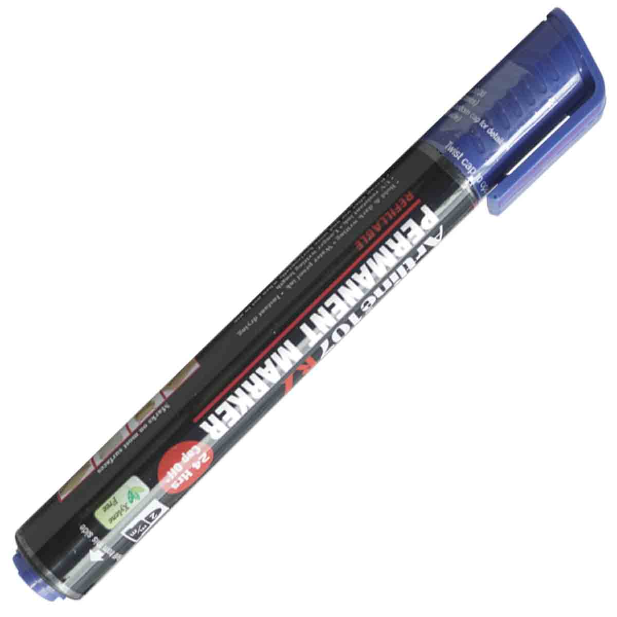 Artline 107 Blue Color Permenant Marker Pen SKU 19198