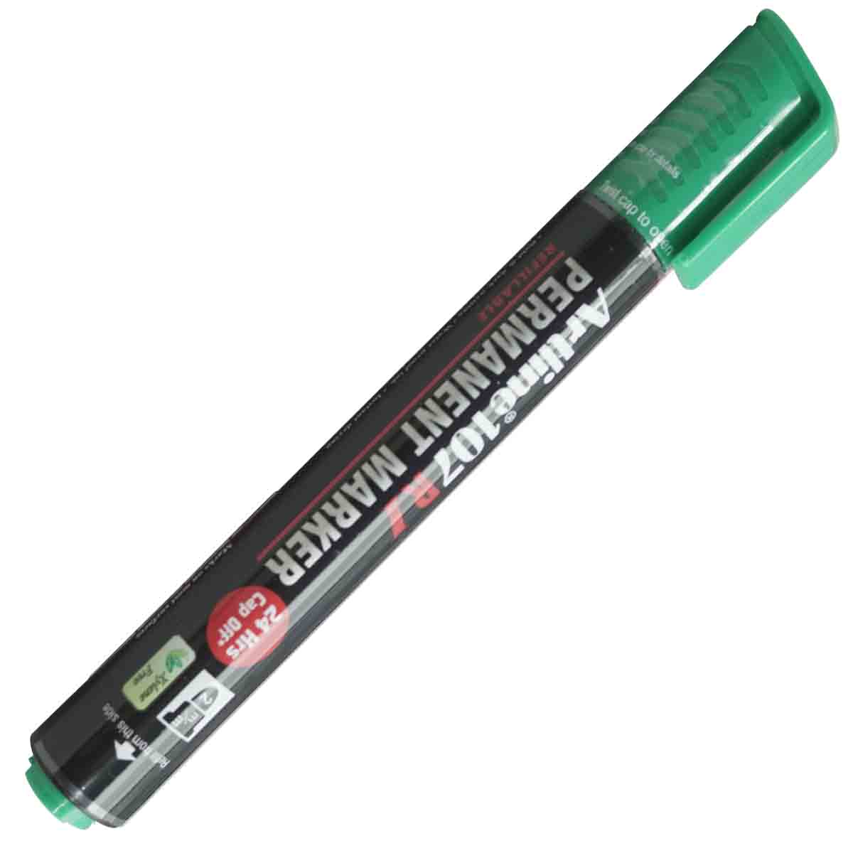 Artline 107 Green Color Permenant Marker Pen SKU 19200