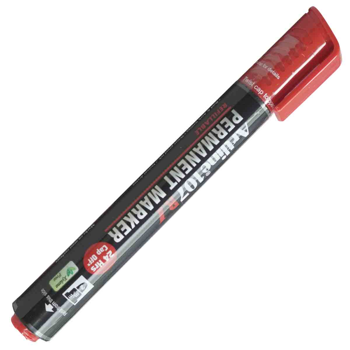Artline 107 Red Color Permenant Marker Pen SKU 19201