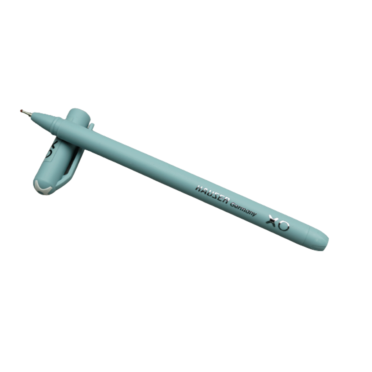 Hauser XO Sky Blue Color Body With Fine Tip Smooth Writing Ball Pen SKU 20046