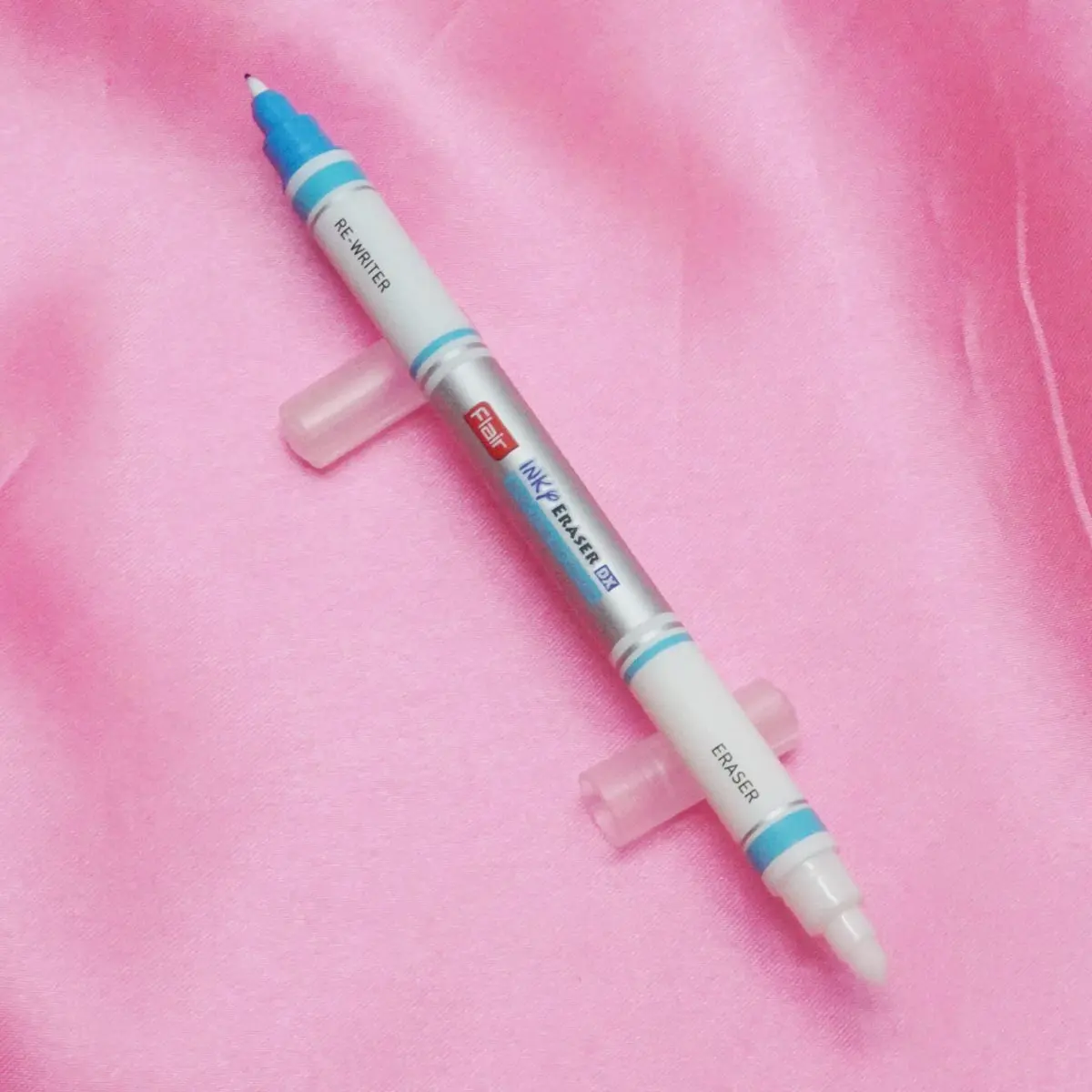 Flair Eraser Blue Color Design Body Write,Erase and Rewrite