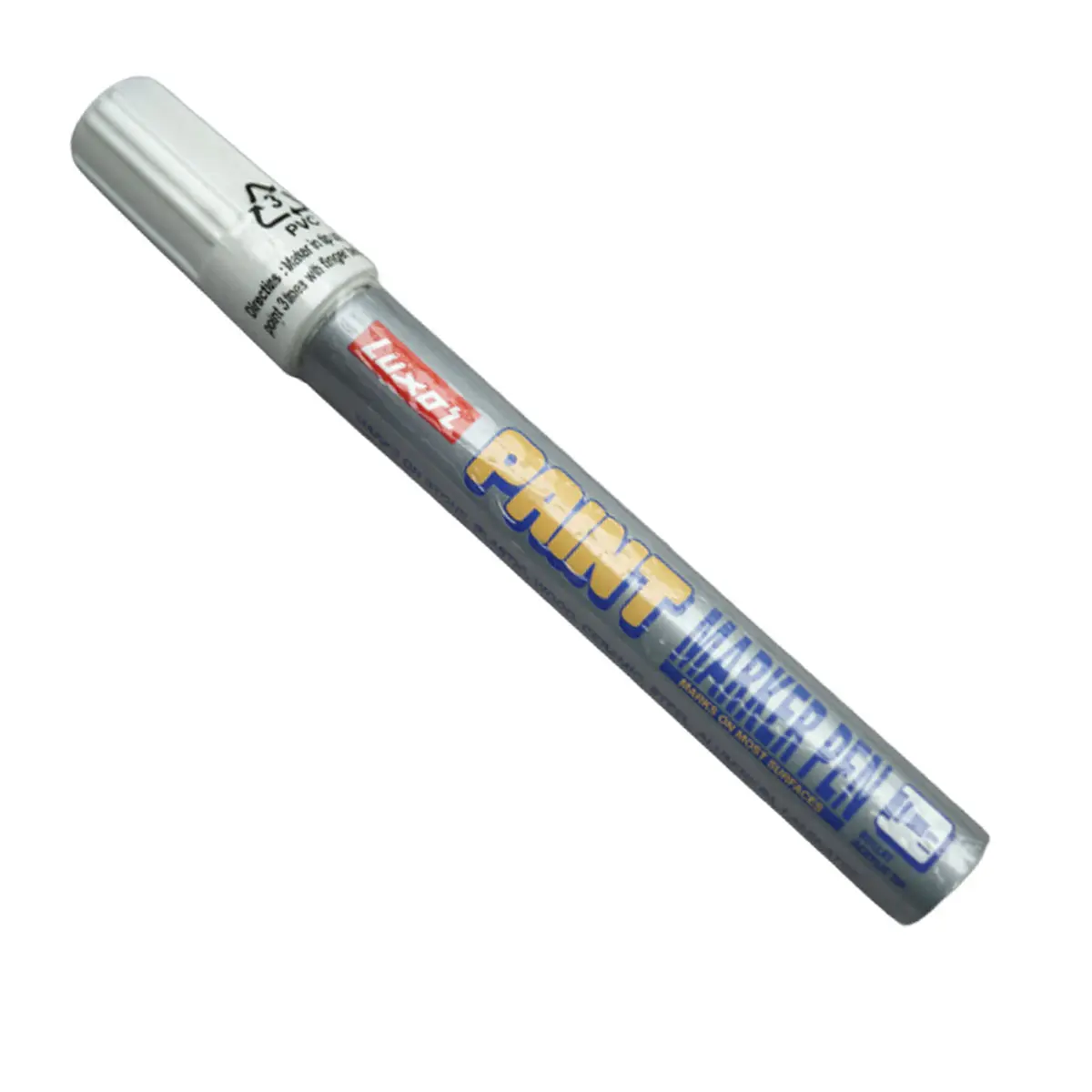 Luxor White Color Paint Marker Pen With Bullet Acrylic Tip SKU 20183