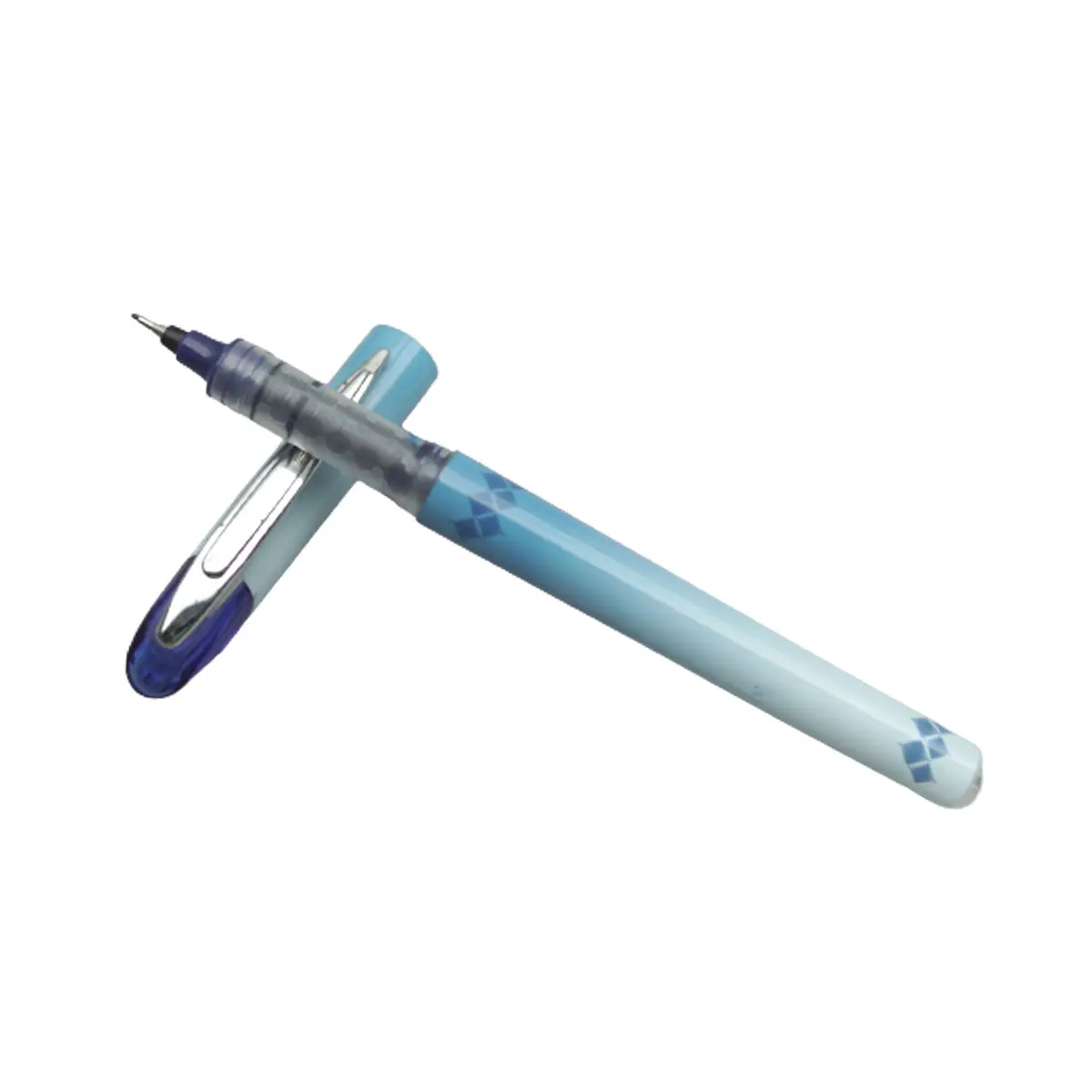 Reynolds Feltek Blue Color Body With Felt Tip Fluid Ink Gel Pen