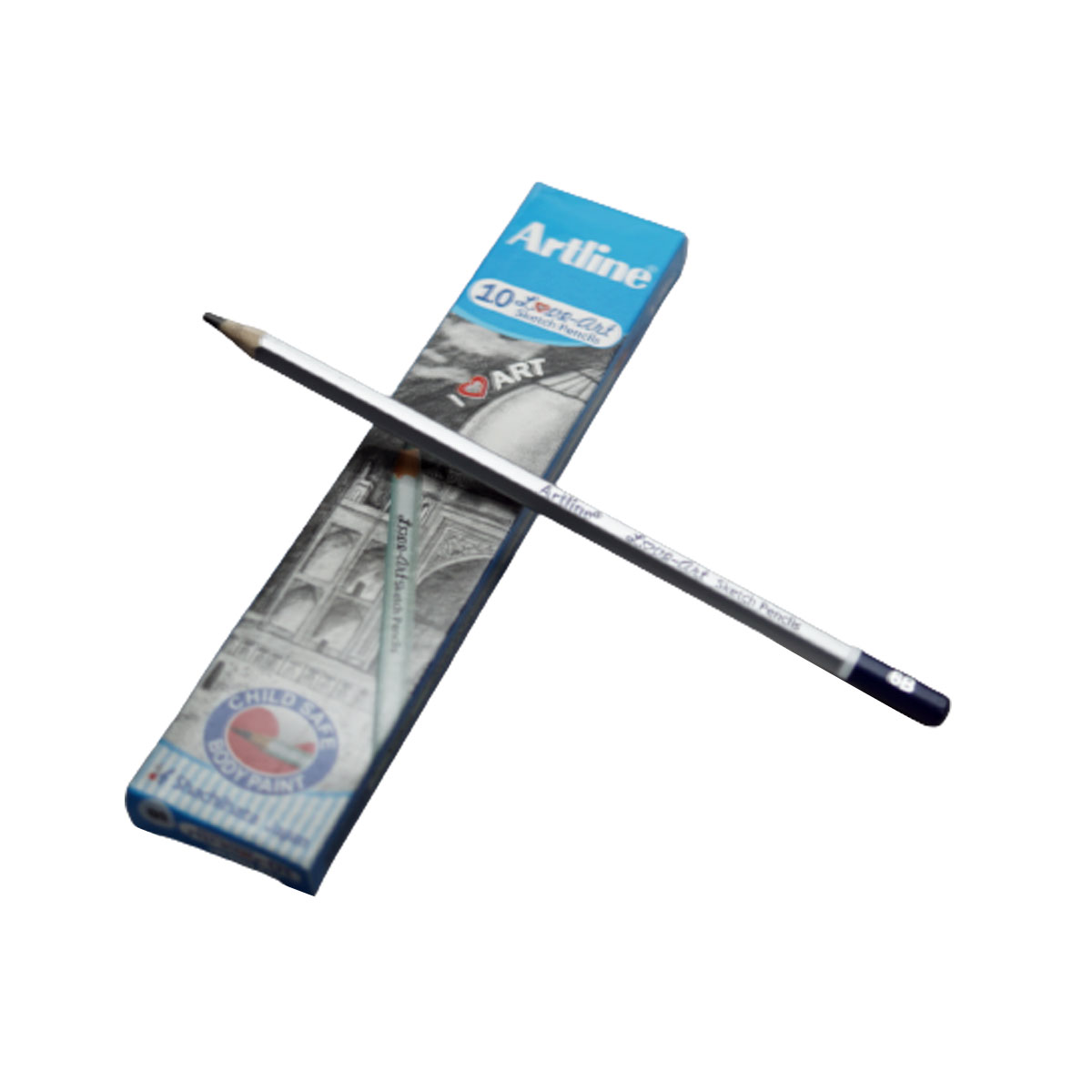 Artline 10 Love Art 6B Sketch Pencil SKU 20300