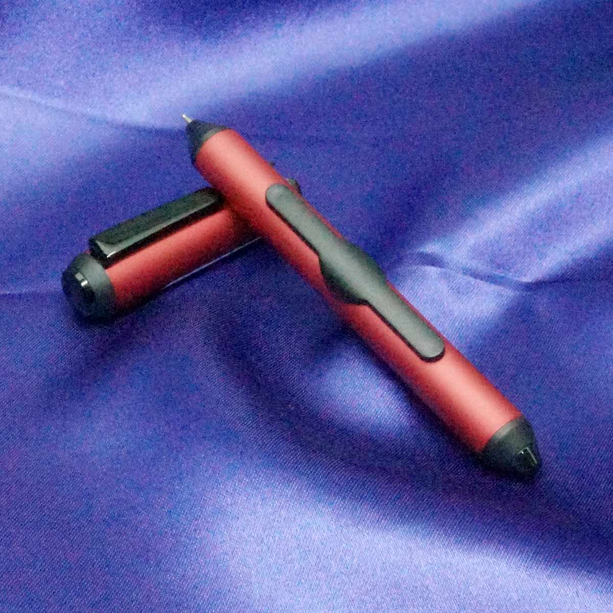 penhouse.in Magic Mini - Red Color Body Fine Tip Cap Type Ball  Pen SKU 20811