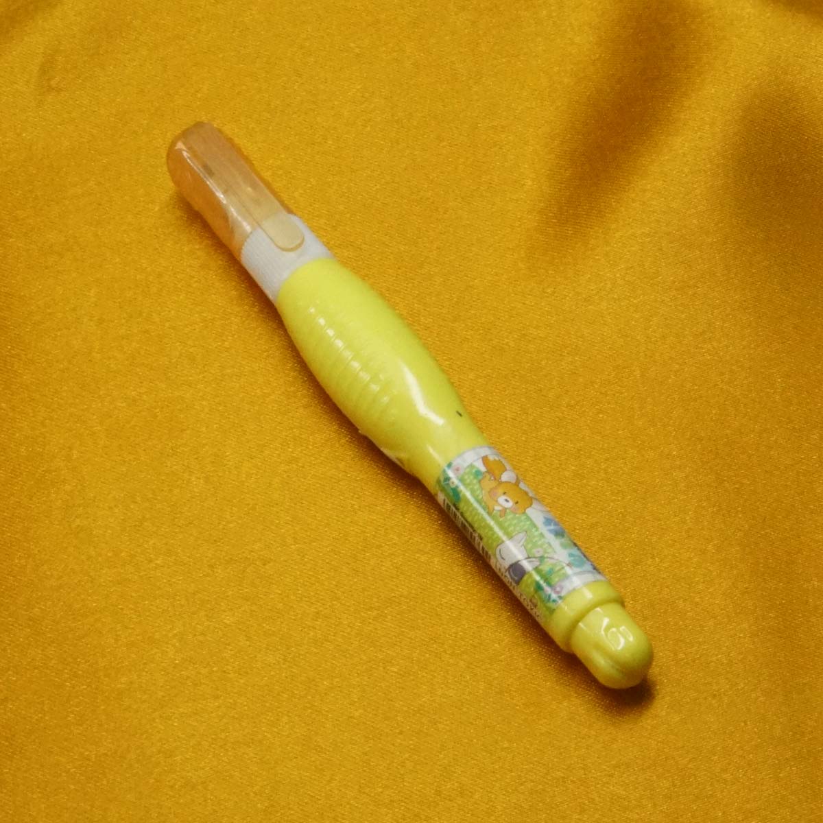 Bambalio Yellow Color Body Small Size Qiuick Dry Correction Pen SKU 20838