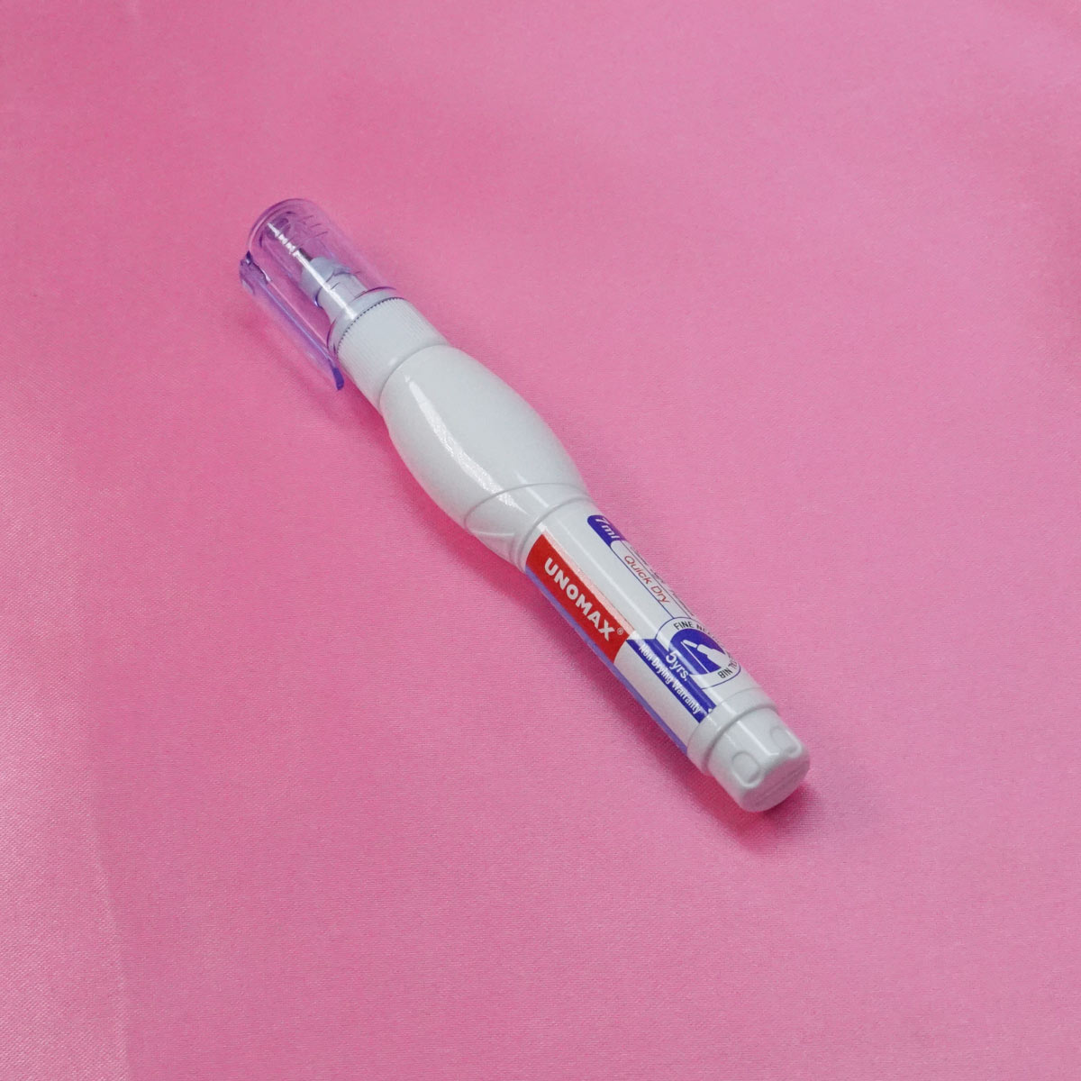 Unomax Correct-O Pen Violet Color Body Correction Pen SKU 20880