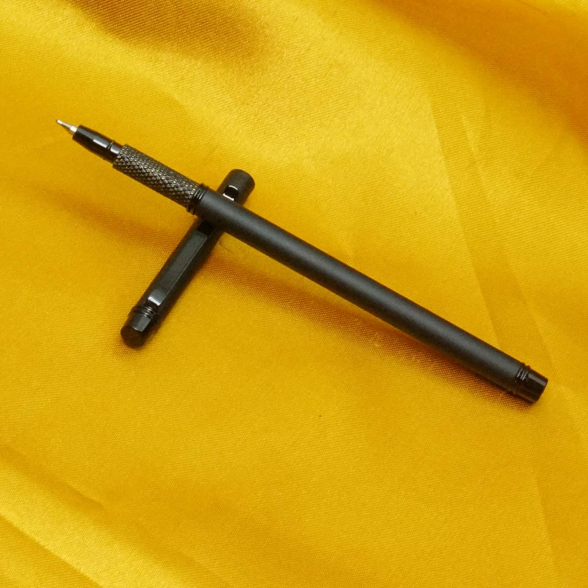 Realto Ultra Black Color Slim body and Black Clip Cap Type Ball Pen SKU 20941