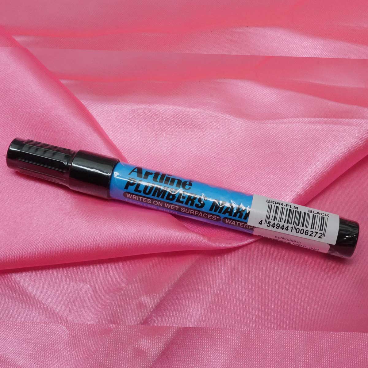 Artline Plumbers Marker Blue Color Body Black Writing Waterproof Writes On Wet Surface With 1.5 Line Width SKU 21033