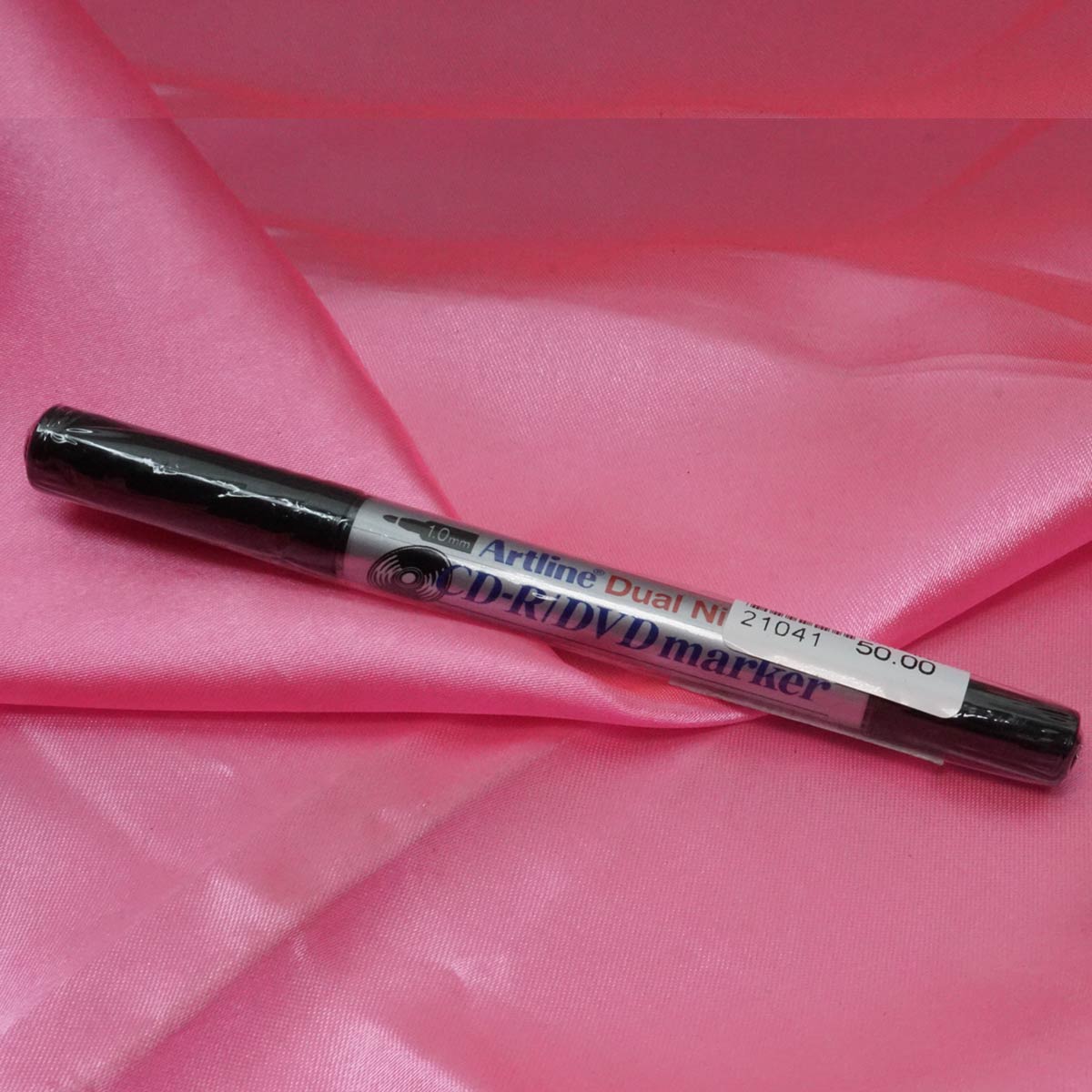 Artline Dual Nib Black Writing With 1.0 And 0.4 Nib CD-R/DVD Marker SKU 21041