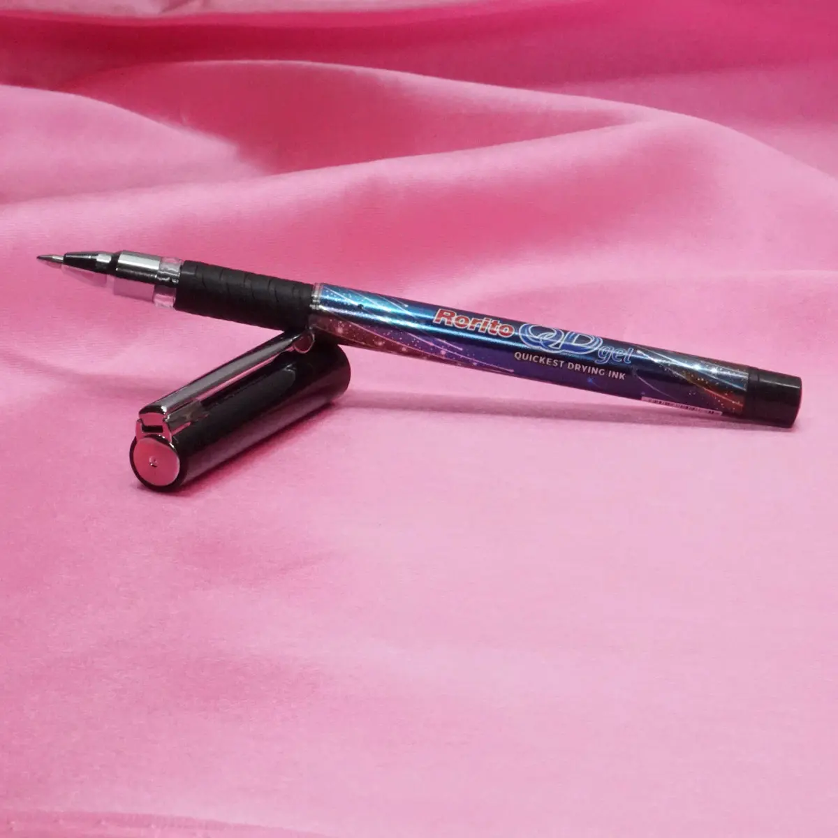 Rorito QD Glossy Blue Color Designed Body With Black Writing