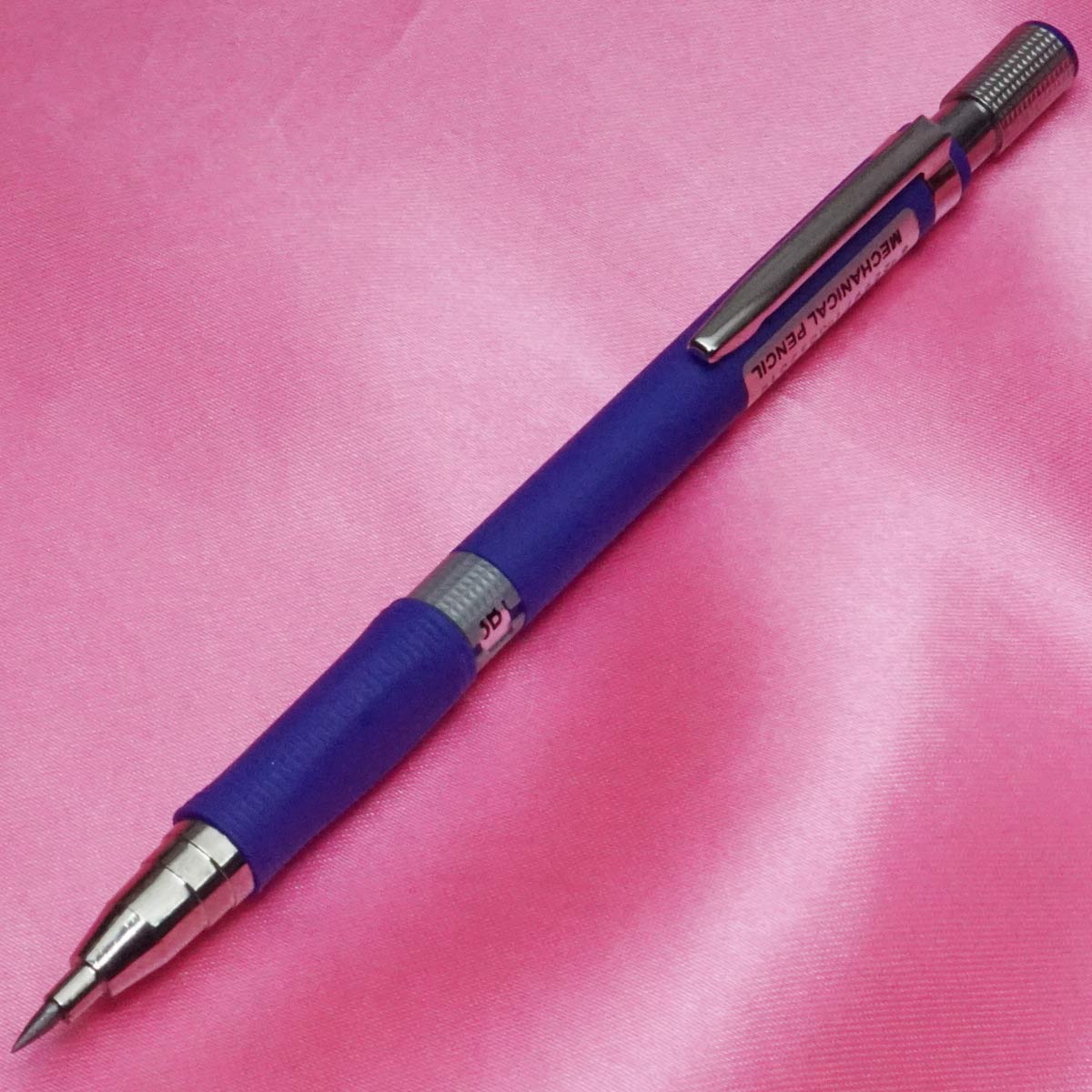 penhouse.in TH-520 2.0mm Mat Finish Blue Color Body Grip Mechanical Led Pencil SKU 21505