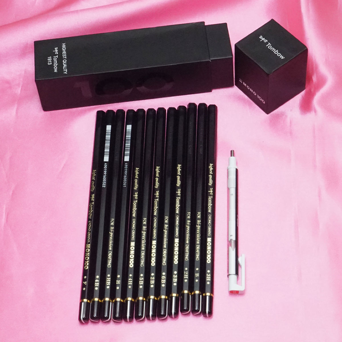 Schneider Tombo Homo Graph Mono 100  12 Different Pencil Set With Eraser  Pen SKU 21612
