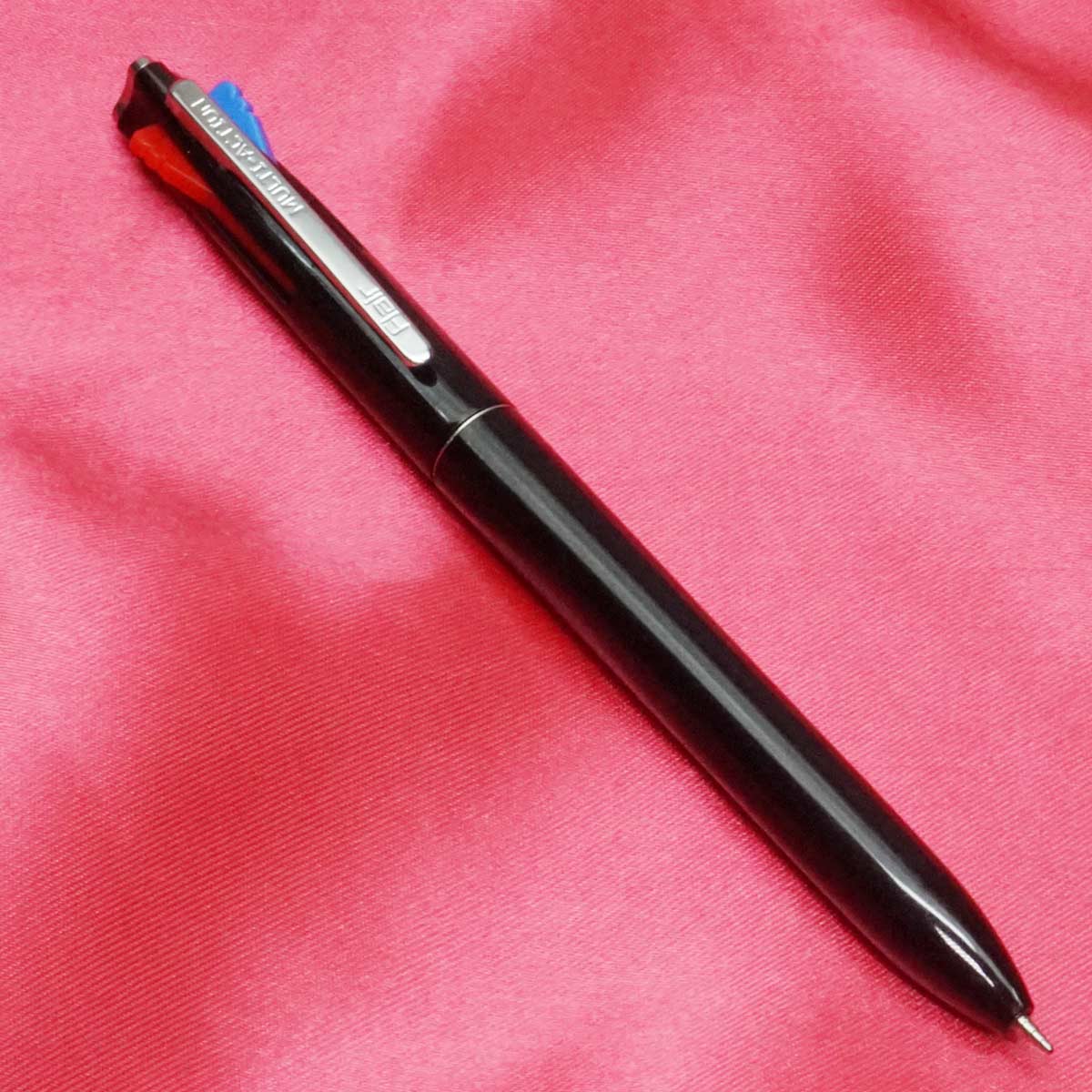 Flair Multi Action Black Color Body 3 In 1 Multifunction Click Ball Pen SKU 21667