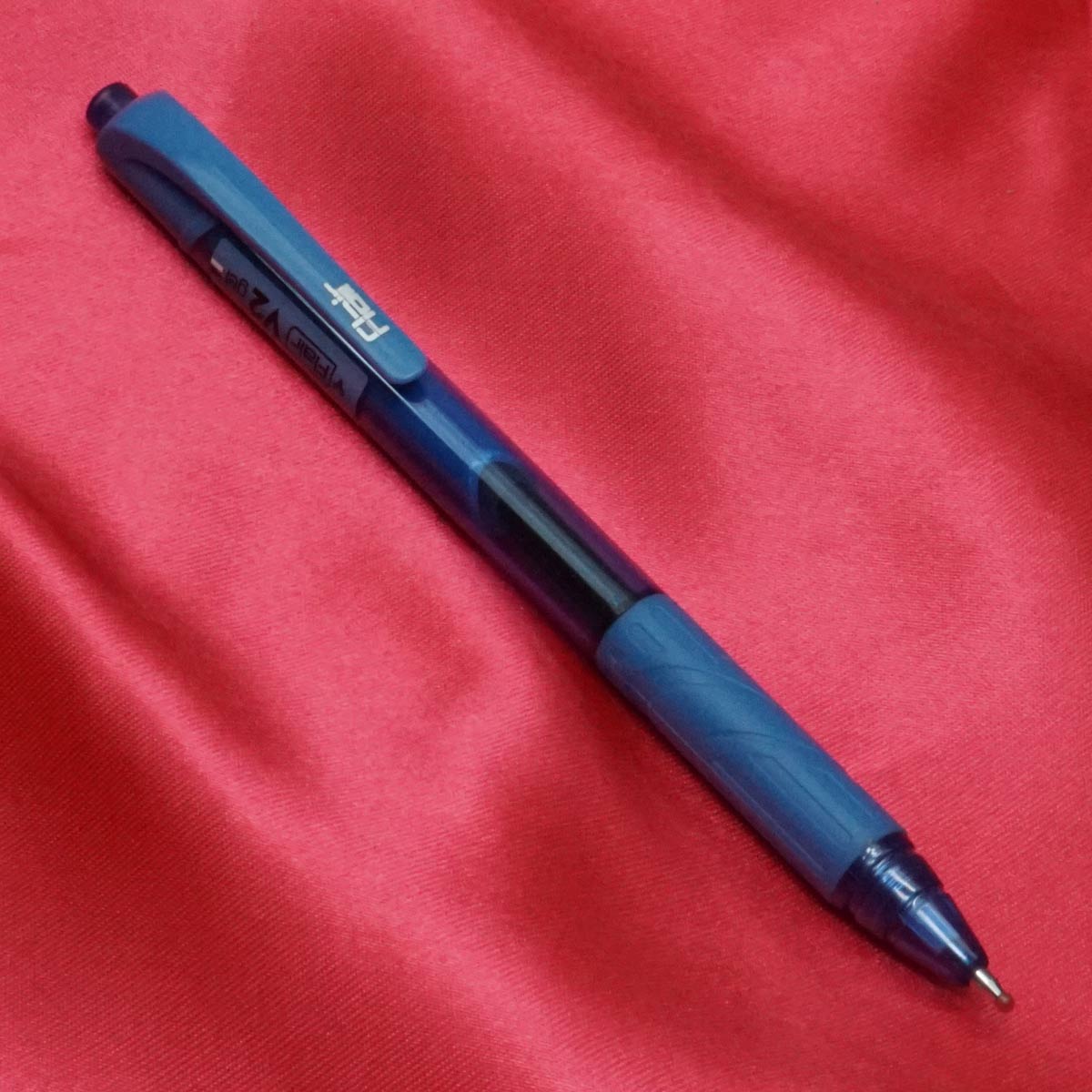 Flair V2 Blue Color Body With Medium Tip Click Type Gel Pen SKU 21678