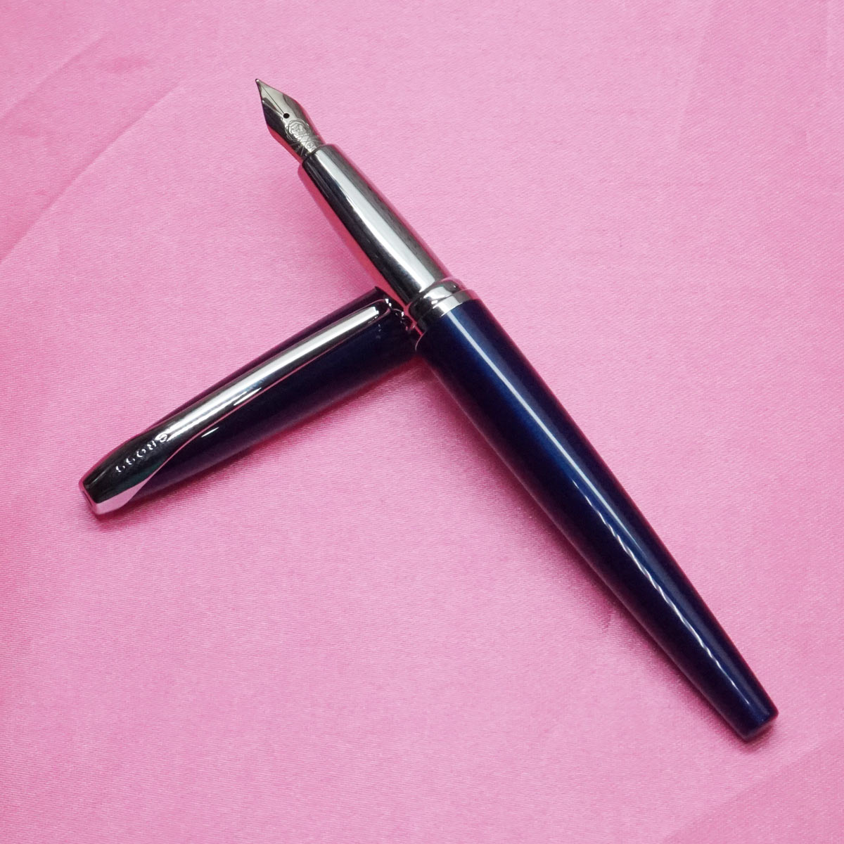 Cross ATX Transculent Blue Fine Tip Fountain Pen SKU 21783