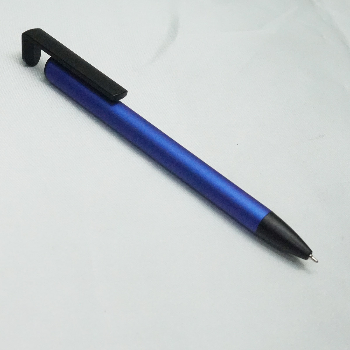 penhouse.in Blue Color Body Ball Pen with Stylus with Mobile Stand on Clip SKU 21888