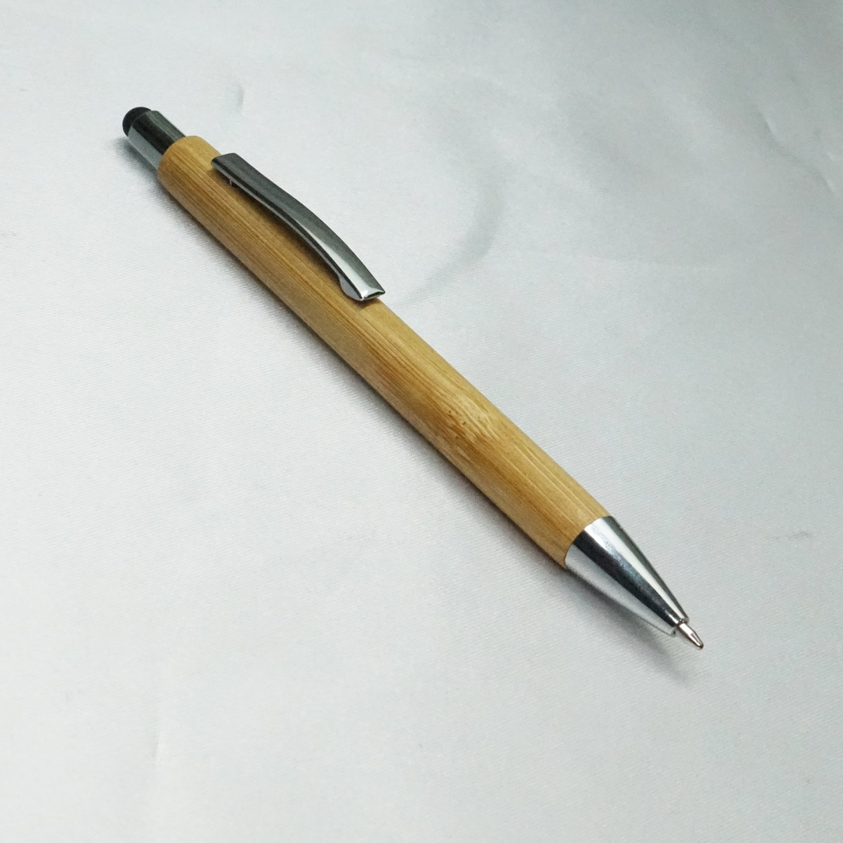 penhouse.in Wooden Finish Body Retractable Type Fine Tipped Ball Pen SKU 21901