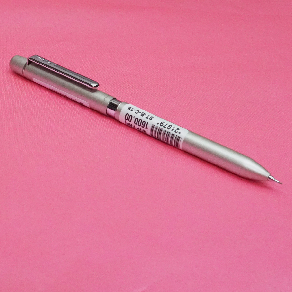 Zebra SBA1 White Color Body and Cap Two in One Fine Tip Ball Pen and Pencil SKU 21979