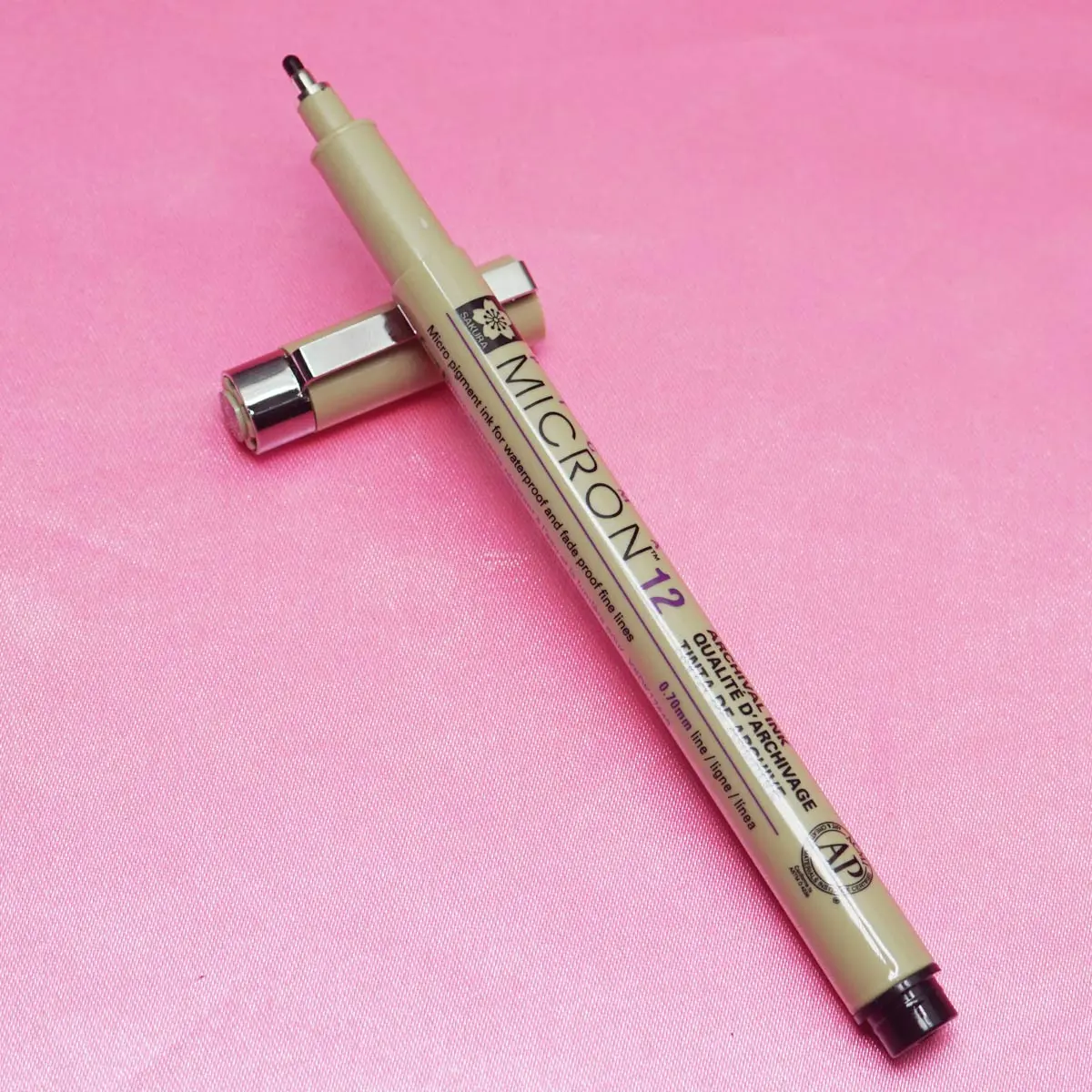 Sakura Pigma Micron 12 Black Writing Art Calligraphy Pen SKU 22060