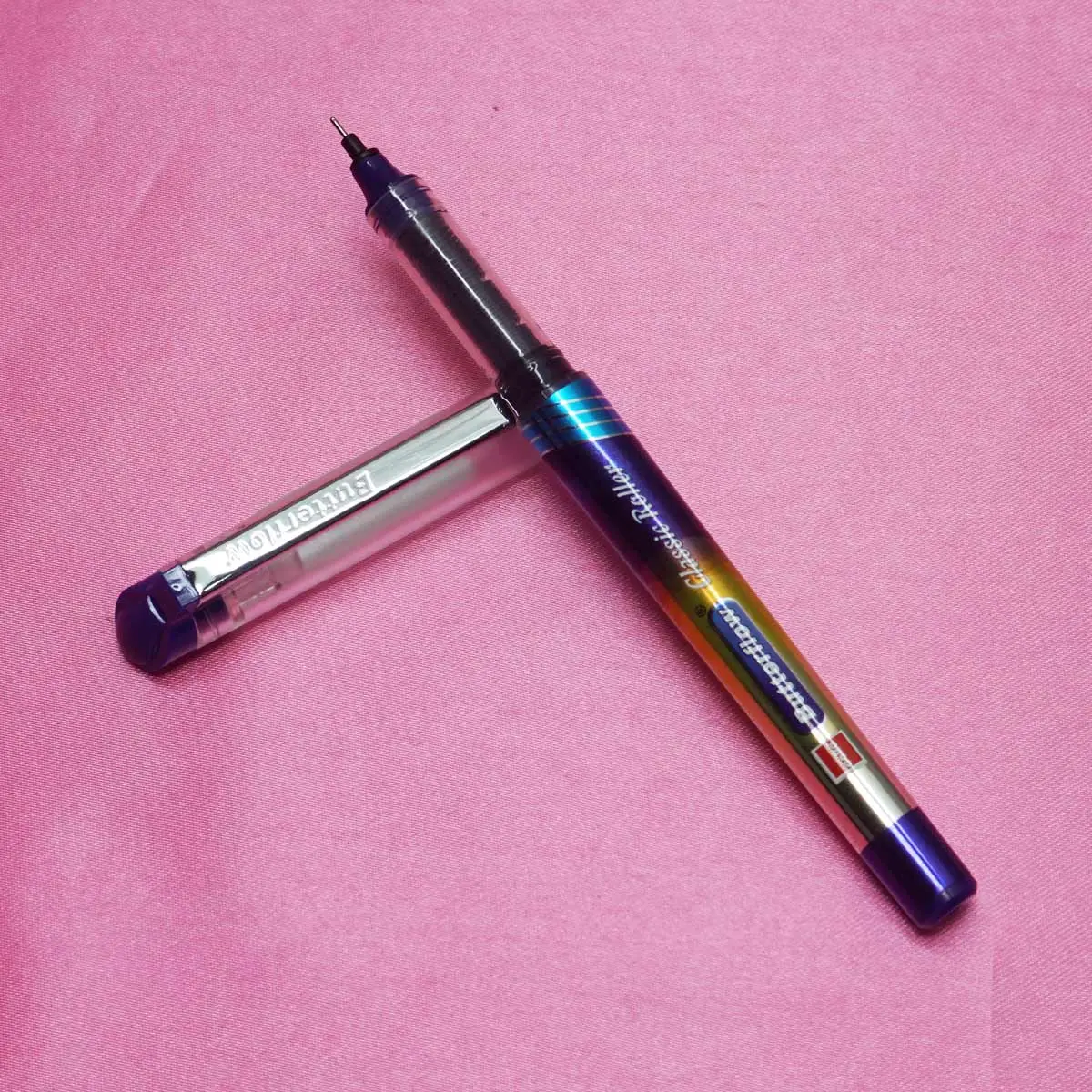 Butterflow Classic Ball Cello Butterflow Ballpoint Pen Blue