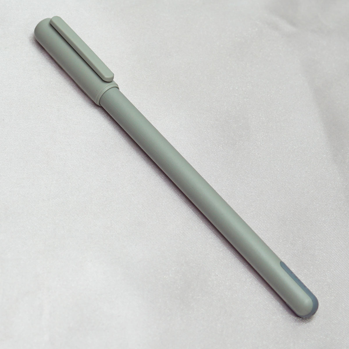 Linc Pentonic Frost Grey Color Body With Black Writing Cap Type Ball Pen SKU 22371